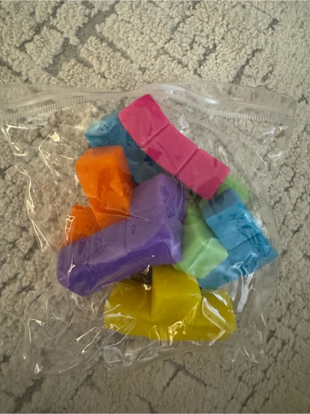 Taba Squishy Sticky Squishy Tetris Puzzle Pieces Squishy Fidget Toy